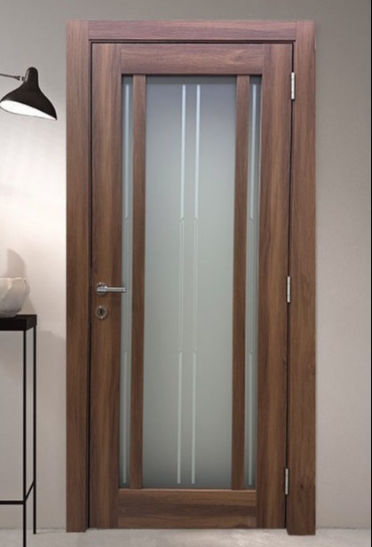 Sobna vrata - Orah sa staklom